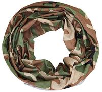 Miltec Echarpe Multi-Fonction Woodland Adulte Unisexe, Camo, Taille unique
