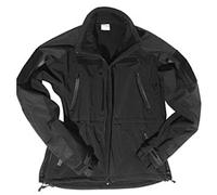 Mil Tec Veste Softshell Plus – Noir Taille S