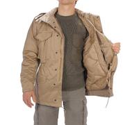 Mil-Tec US Field M65, veste en textile XXL Beige (Kaki) Beige (Kaki)