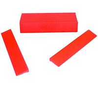 Miltex 11134 Conclusion Barres pour Yoga Grille, 30 x 5,5 cm, Lot de 10, Rouge