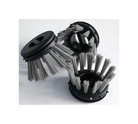 Kaiserkraft Brosses de nettoyage Miltex pour tapis en caoutchouc Gris