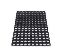 Miltex Paillasson en Caoutchouc, (l) 400 x (L) 600 mm, Noir