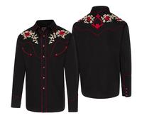 MILTON Chemises country western Stars and Stripes homme