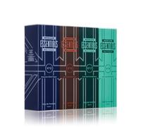 MILTON-LLOYD ESSENTIALS N° 12, N° 15, N° 17 et N° 19 Parfums de Luxe pour Hommes, Coffret de 4 x 50 ml Eau de Parfum pour Hommes, Coffret Cadeau Aftershave pour Hommes, Parfum pour Hommes
