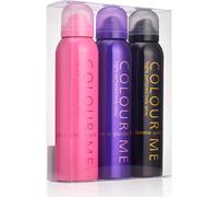 Milton-Lloyd Pink/Purple/Gold Women's Triple Pack, Fragrance For Women, 3 X 150 Ml Body Spray