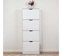 Milton & Oldbrook Armoire à Chaussures NOTO Blanc