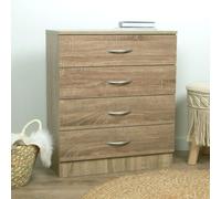 Milton & Oldbrook Armoire à Tiroirs Perugia Bois