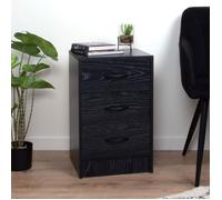Milton & Oldbrook Armoire à Tiroirs Savona Noir