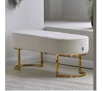 Milton & Oldbrook Bouclette Banc Amadora Off White