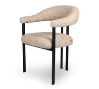 Milton & Oldbrook Chaise de Salle à Manger Basel Taupe