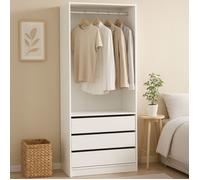 Milton & Oldbrook Garde-robe Ballina Blanc