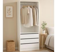 Milton & Oldbrook Garde-Robe Ballina Blanc