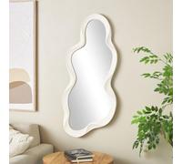 Milton & Oldbrook Miroir Mural 46 x 98 cm Tranas Blanc