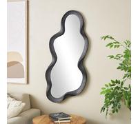 Milton & Oldbrook Miroir Mural 46 x 98 cm Tranas Noir