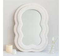Milton & Oldbrook Miroir Mural Teddy 50 x 70 cm Granna Blanc