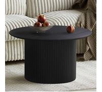 Milton & Oldbrook Table Basse Ø 80 cm Tornio Noir