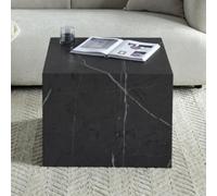 Milton & Oldbrook Table Basse 60 cm Pori Look Marbre Gris