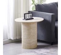 Milton & Oldbrook Table d’Appoint Ø 55 cm Geneva Look Travertin