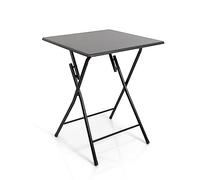 Milton & Oldbrook Table Pliante 60 x 60 cm Valongo Noir
