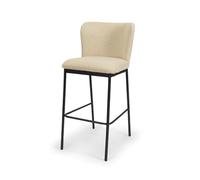Milton & Oldbrook Tabouret de Bar Bas Messina Beige