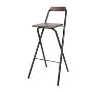 Milton & Oldbrook Tabouret de Bar Pliant Belfast Noyer