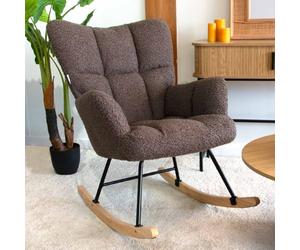 Milton & Oldbrook Teddy Chaise à Bascule Vidin Brun