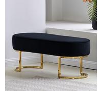 Milton & Oldbrook Velours Banc Amadora Noir