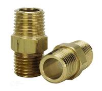 Milton S-646 MNPT Lot de 2 tétons hexagonaux 1/4"