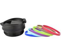 Milu Couvercle de rechange uniquement tasse thermos 210ml - FlipFlop - Pièce de rechange - avec joint et manchon en caoutchouc 11x - Sans BPA