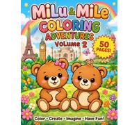 MiLu & MiLe Coloring Adventures: Volume 2