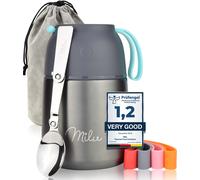 Milu® Thermo Food Flask - 300, 440, 450, 650, 800ml - Stainless Steel Insulated