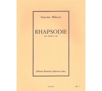 Miluccio Giacomo - Rhapsodie - Clarinette Seule