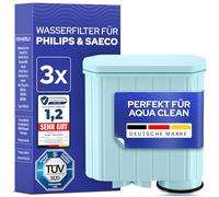Milux Lot de 3 filtres à eau pour Philips & Saeco AquaClean | Certifié TÜV