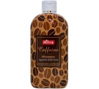 Shampooing Milva à la caféine pour femme, contre chute de cheveux - Stimule croissance - Shampooing épaississant pour homme - Traitement de repousse - Formule épaississante pour cheveux clairsemés