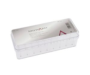 Milward 27 Spool Thread Organiser, 19.5 x 7 x 6 cm, Claire