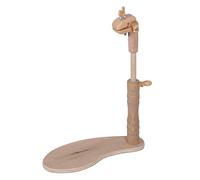 Milward Cadre de siège polyvalent - Pour toutes les tailles de cerceaux et de cadres, support mains libres réglable, support rotatif pour point de croix - Bois de hêtre