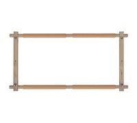 Milward Cadre rotatif pour tapisserie - 53,3 x 30,5 cm - Cadre à clipser pour broderie, point de croix, travaux d'aiguille, matelassage - Bois de hêtre