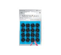 Milward Court Dur, Laiton, Noir, 9 mm