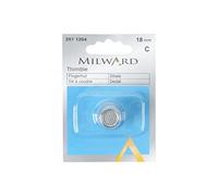 Milward Dé à Coudre, Argenté, 18 mm