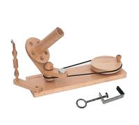 Milward Enrouleur de pelote de fil - Écheveau de tricot et crochet avec pince de table - Bois de hêtre massif