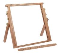 Generique Métier à tisser Milward extensible en hêtre 40x40–61 cm naturelle