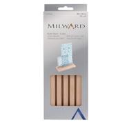 Milward Support pour règles et modèles – bois de hêtre, 25 x 10 cm