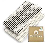 mimaDu Drap Housse 50x80 Drap Housse cododo 50x83 Drap Housse 50x83 cododo Drap Housse 40x90 Convient à Drap Housse maxicot 83x50 80x50 90x40 cm | 100% Coton Bio GOTS (Boho)