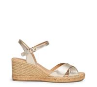 miMaO Espadrilles à talon compensé et lanières croisées OR EU 39