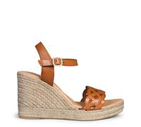 miMaO OASIS - Espadrilles à tige tressée CAMEL, EU 38