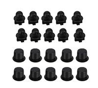 Mimdixy 10 Paires Kit de Chevilles de Guide de Grille de Haut-Parleur, Boucle de Fixation de Corps de Boîte de Cadre Boucle de Fixation de Type Douille à Bille en Plastique pour