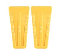 Mimdixy 2 pièces Cales d'abattage en Plastique, 5,6x1,8x1,0 Pouces Cales de tronçonneuse séparation Fournitures scie à chaîne Accessoires Outils d'exploitation forestière équipement