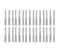 Mimdixy 30 pièces Pierres d'affûtage de tronçonneuse, meule scie à chaîne 4,0 4,8 5,5 mm Lime meulage émeri diamètre Tige 3 mm kit d'outils Fraise tronçonneuse pour Le Polissage du Bois,