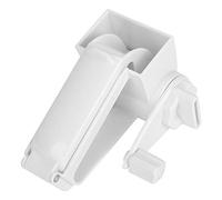 Mimdixy Cheese Grater,Cheese Vegetable Slicers Hand Crank,Restaurant Grater Grinder with Handle for Hard Chocolate (White)