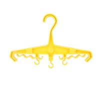 Mimdixy Cintre BCD, Multi-usages Ergonomique ABS équipement de plongée Portable équipement de plongée Cintre pour Combinaison pour Les Amateurs Sports Nautiques Voyage (Jaune)